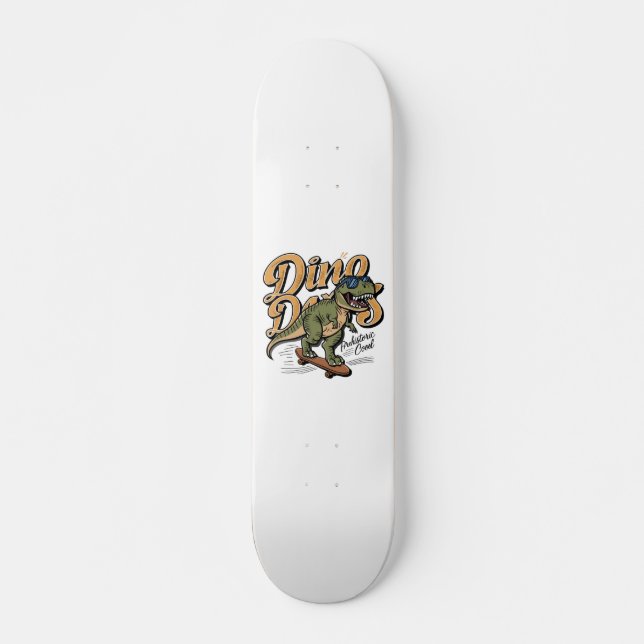 Skateboard Jours Dino (Devant)