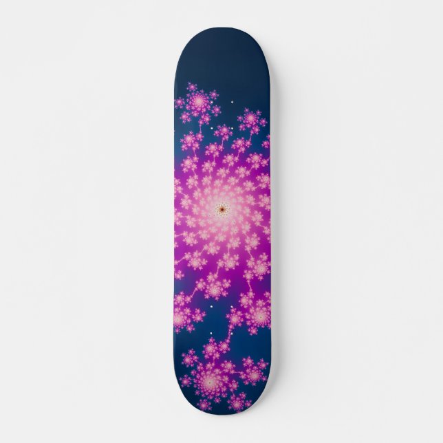 Skateboard Joyeux Nouvel An Fractal (Devant)