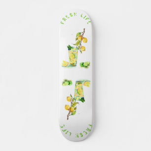 Skateboard Jus de citron frais Cool Boire Lemonade Summer Par