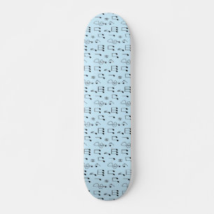 Skateboard Just Noted Blue