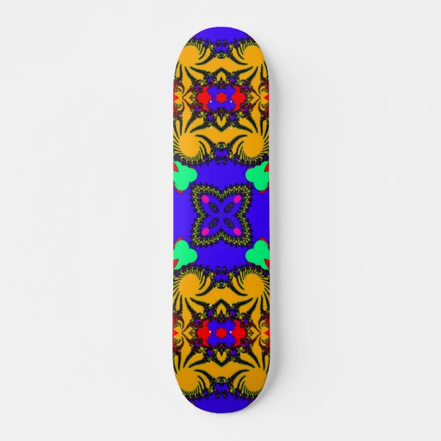 Skateboard Kaléidoscope (Devant)