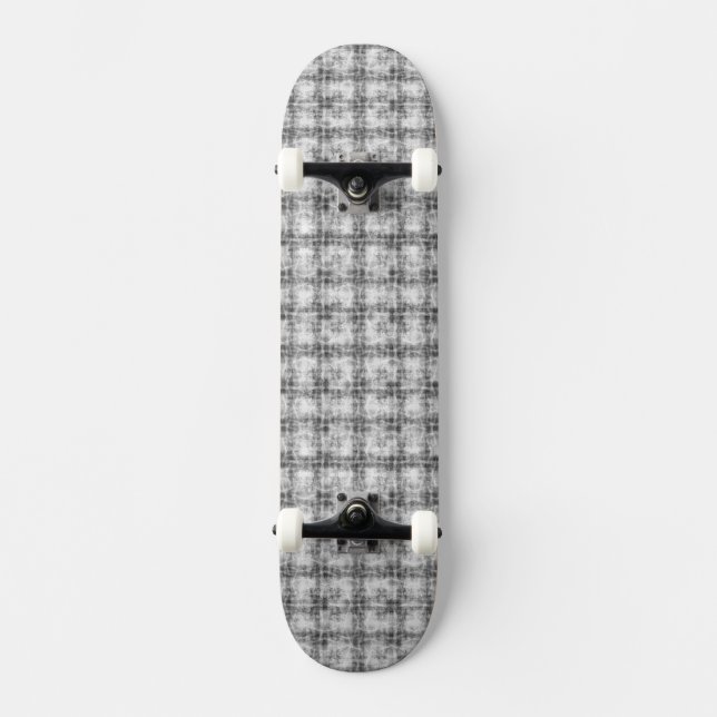 Skateboard Kaléidoscope gris (Recto)