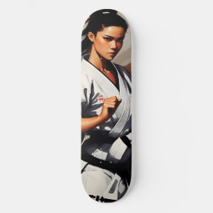 Skateboard Karate, Arts martiaux