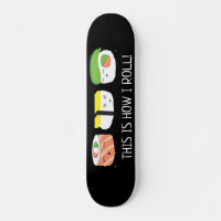 Kawaii Illustration Voici comment je roule Sushi R