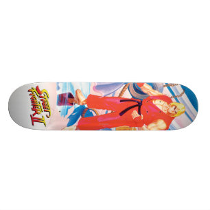 Skateboard Ken sur le dock
