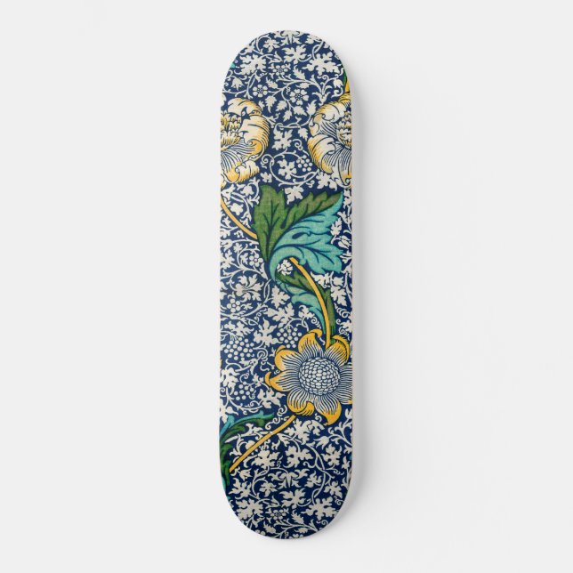Skateboard Kennet Motif (par William Morris) (Recto)