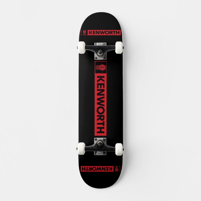 Skateboard Kenworth rouge  (Recto)