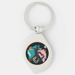Skateboard Keychain