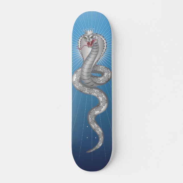 Skateboard King Cobra - Bleu (Devant)