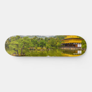 Skateboard Kinkaku-ji Ou Pavillon D'Or Et Étang, Kyoto