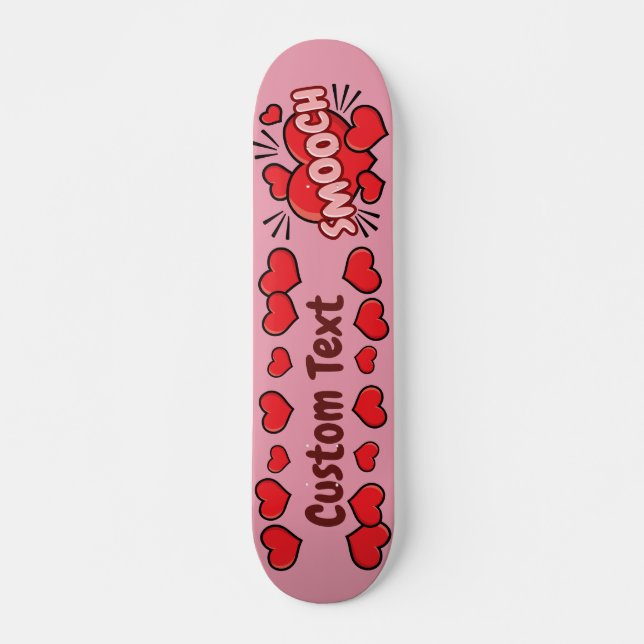 Skateboard Kissing Comic Sound Effect (Devant)