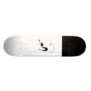 Skateboard Kitty fantaisie noir 2