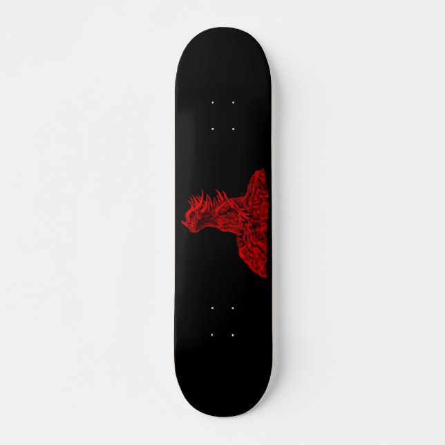 Skateboard Kleine Rote Drache - Dragon (Devant)