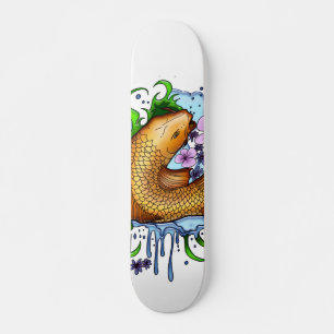 Skateboard Koi Fish