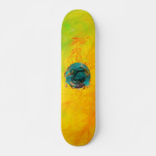 Skateboard Koi Fish NAGER EN PAIX