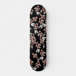 Skateboard Koi Fish Pond Amateurs Nature Art Koi Ponds