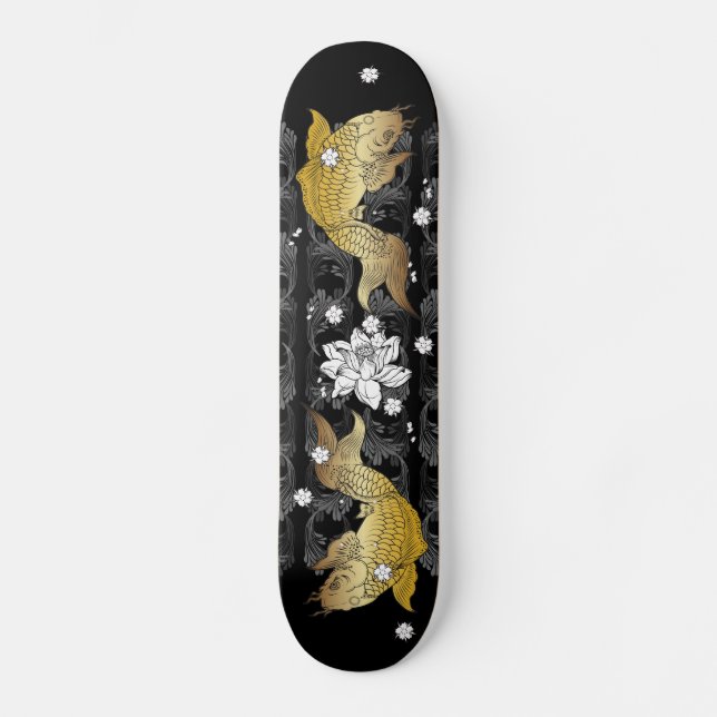 skateboard Koi Gold (Front)