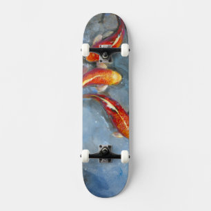 Skateboard Koi gracieux II