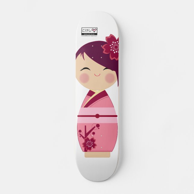 Skateboard Kokeshi Sakura Sk8board (Recto)