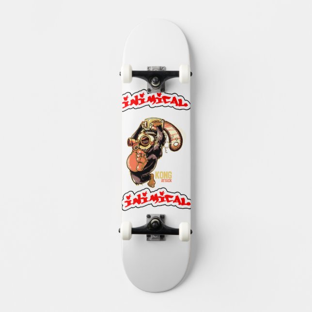 Skateboard Kong Attaque (Recto)