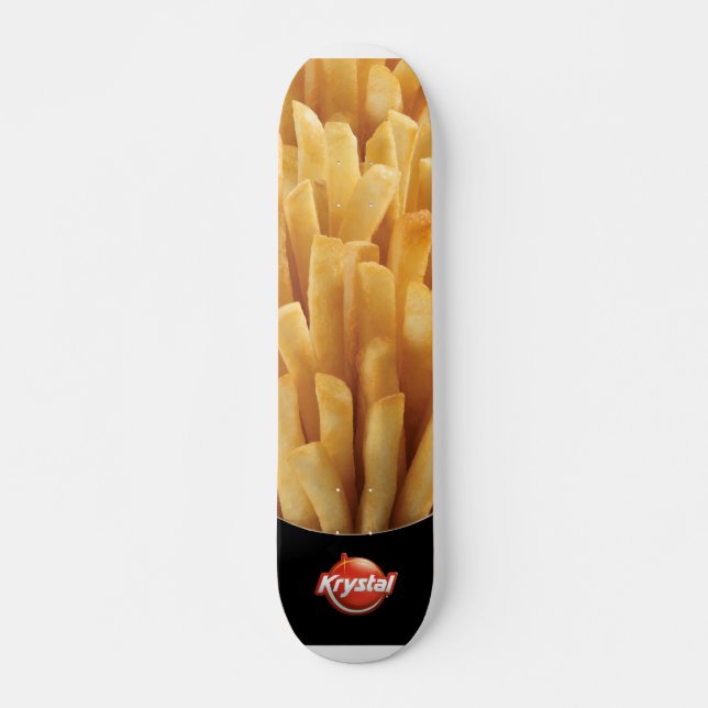 Skateboard Krystal fait frire la planche à roulettes (Devant)