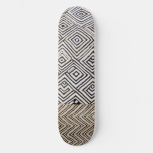 Skateboard Kuba géométrique