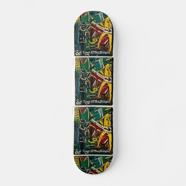 SKATEBOARD LA BOOGIE (Recto)