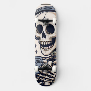 Skateboard La Carte de Tarot de Squelette de Joueur
