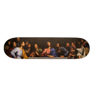 Skateboard La Dernière Suppereur de Philippe de Champaigne (