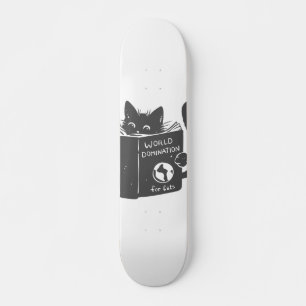 Skateboard La domination mondiale des chats sur les chats - C