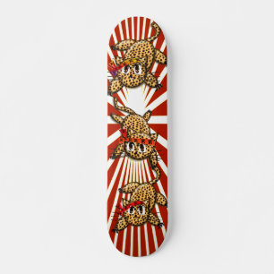 Skateboard La fierté du léopard