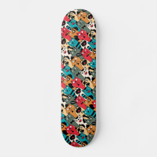 Skateboard La foule des chats