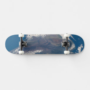 Skateboard La Grande Île D'Hawaï Et Ses Montagnes