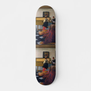 Skateboard La leçon de musique de Johannes Vermeer (vers 1663