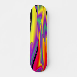 Skateboard La magie des couleurs, Rainbowart 3D Abstrait