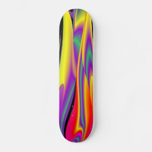 Skateboard La magie des couleurs, Rainbowart 3D Abstrait