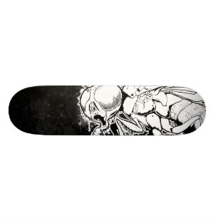 Skateboard La mouche (autoportrait)