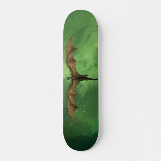 Skateboard La Nébuleuse Verte du Dragon La Galaxie Mythologiq (Devant)