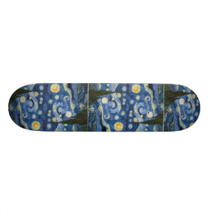 Skateboard La nuit étoilée de Vincent van Gogh