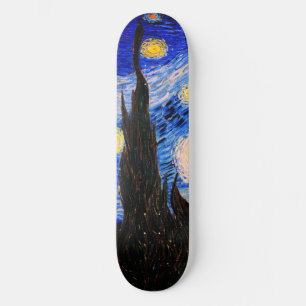 Skateboard La nuit étoilée par Vincent Van Gogh