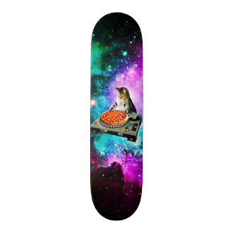 Skateboard La pizza Space dj cat