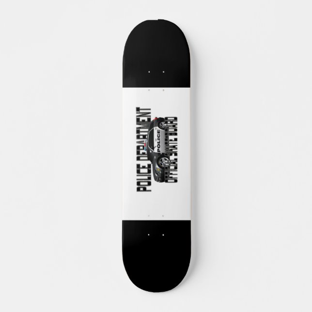 SKATEBOARD LA POLICE NON OFFICIELLE FAIT DE LA PLANCHE À (Devant)