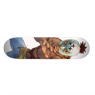 Skateboard La position prête à l'emploi d'El Fuerte