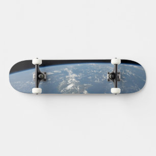 Skateboard La Poussière Saharienne Frappant Vers L'Ouest Dans