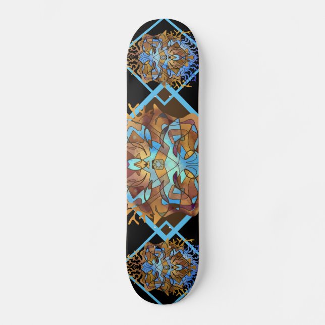 Skateboard La Terre et le Ciel Mandala (Recto)