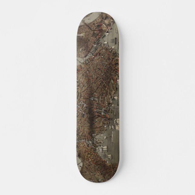 Skateboard La ville de Boston par les pasteurs et l'Atwater (Devant)