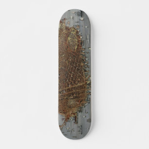 Skateboard La ville de San Francisco Californie de 1878