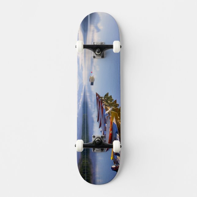Skateboard Lac McDonald, Parc national des Glaciers, Montana, (Recto)