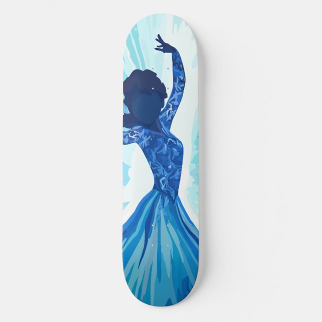 Skateboard Lâchez prise (Recto)