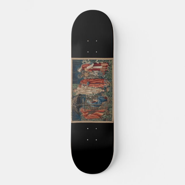 Skateboard L'Adoration des Mages (par Edward Burne-Jones) (Recto)